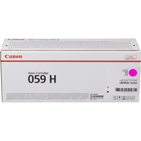 Canon cartridge 059H magenta